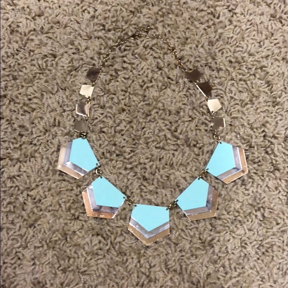 Blue necklace